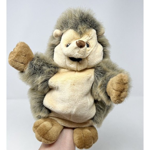 Ikea Hedgehog Hand Puppet Titta Plush 10" Tall - Picture 4 of 7